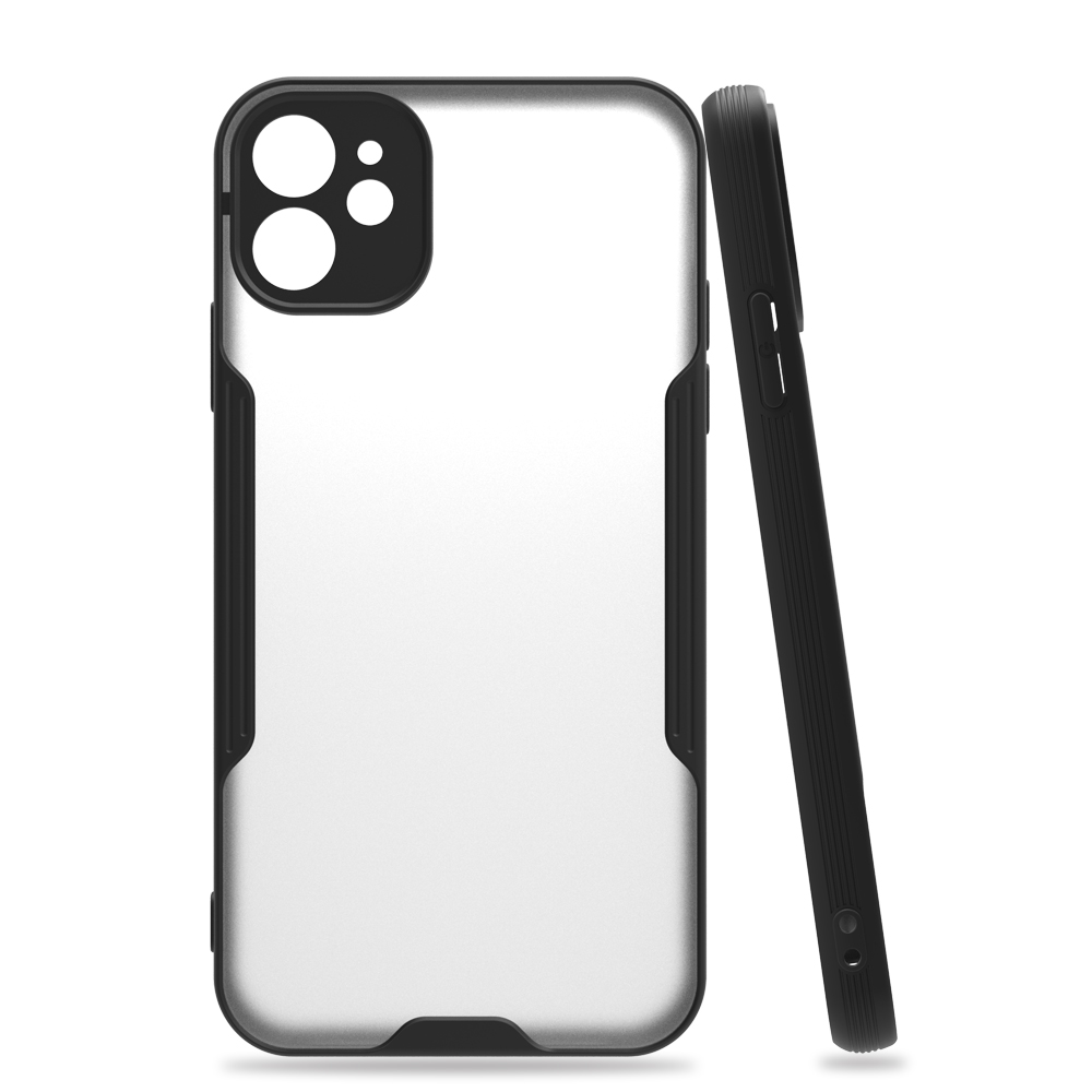 iPhone 11 Kılıf Platin Silikon - Siyah iPhone 11 Kılıf Platin Silikon - Siyah