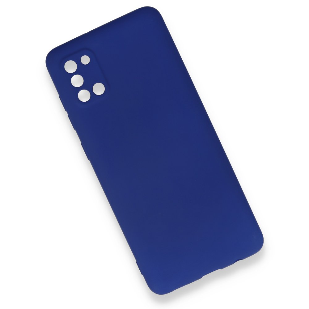  Samsung Galaxy A31 Kılıf First Silikon - Lacivert