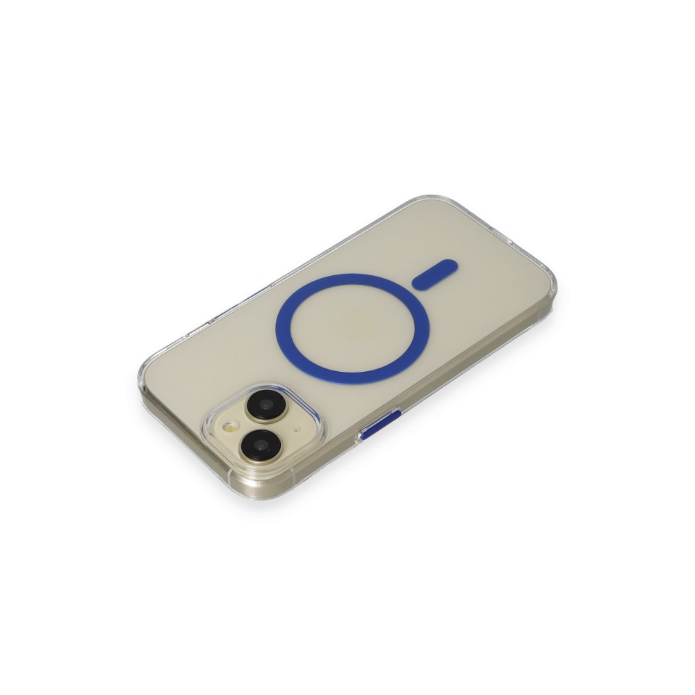 Joko iPhone 15 Bubble Magsafe Kapak - Lacivert