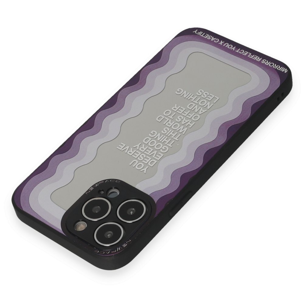  iPhone 13 Pro Max Kılıf Mirror Desenli Kapak - Mirror - 5