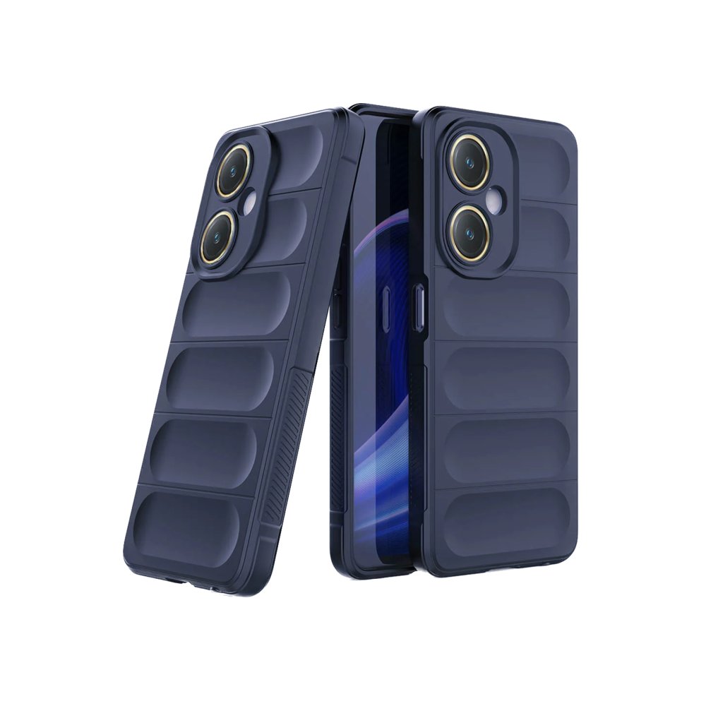  Vivo Y27 Kılıf Optimum Silikon - Lacivert