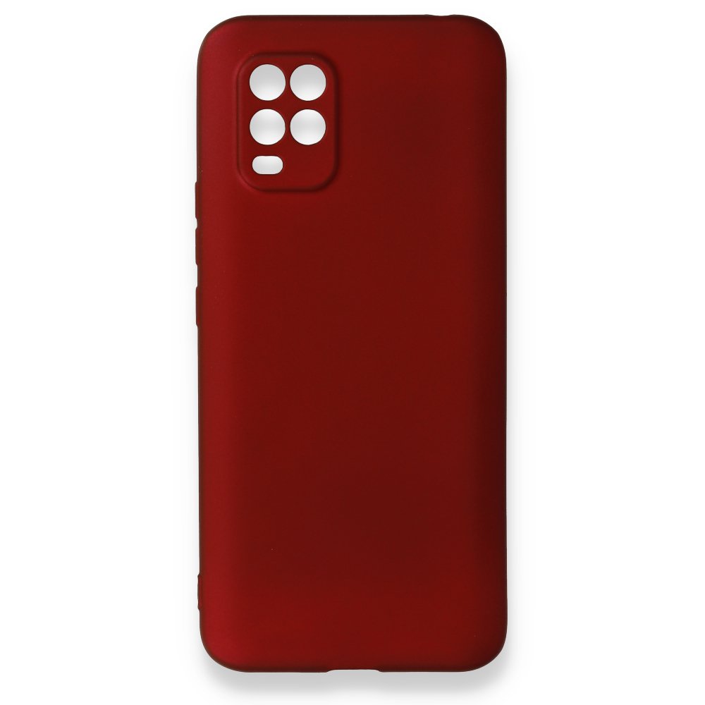 Xiaomi Mi 10 Lite Kılıf First Silikon - Bordo Xiaomi Mi 10 Lite Kılıf First Silikon - Bordo