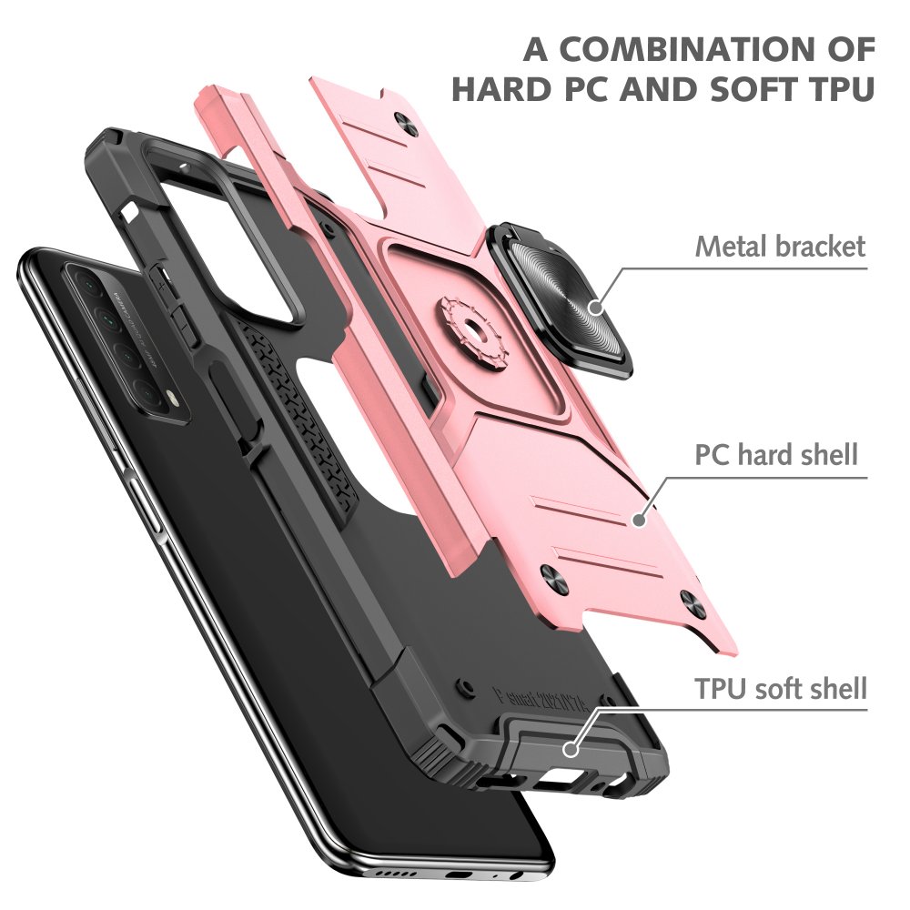Huawei P Smart 2021 Kılıf Zegna Yüzüklü Silikon Kapak - Rose  Huawei P Smart 2021 Kılıf Zegna Yüzüklü Silikon Kapak - Rose