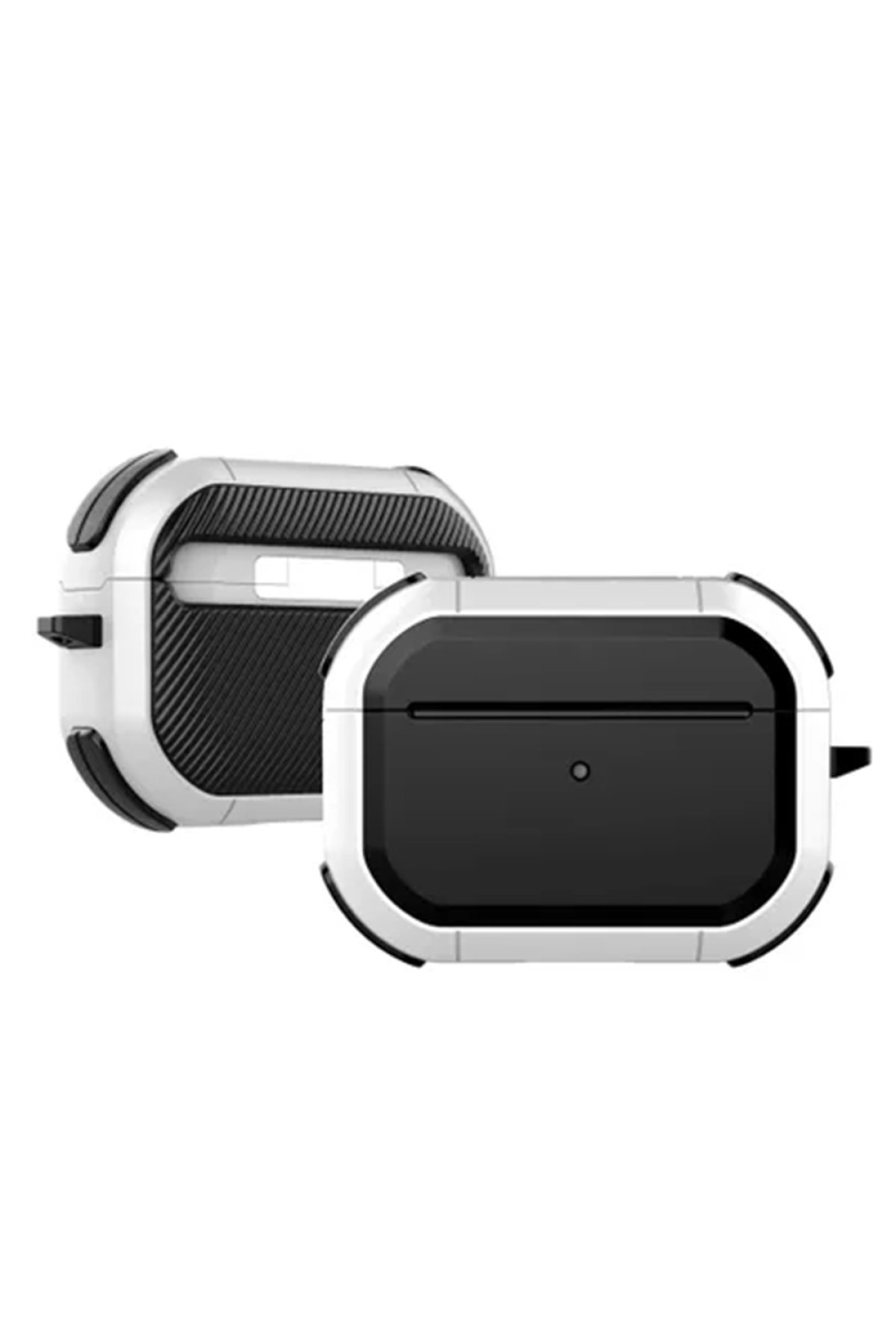 Airpods Pro (1.nesil) Tank Kılıf - Beyaz Airpods Pro (1.nesil) Tank Kılıf - Beyaz