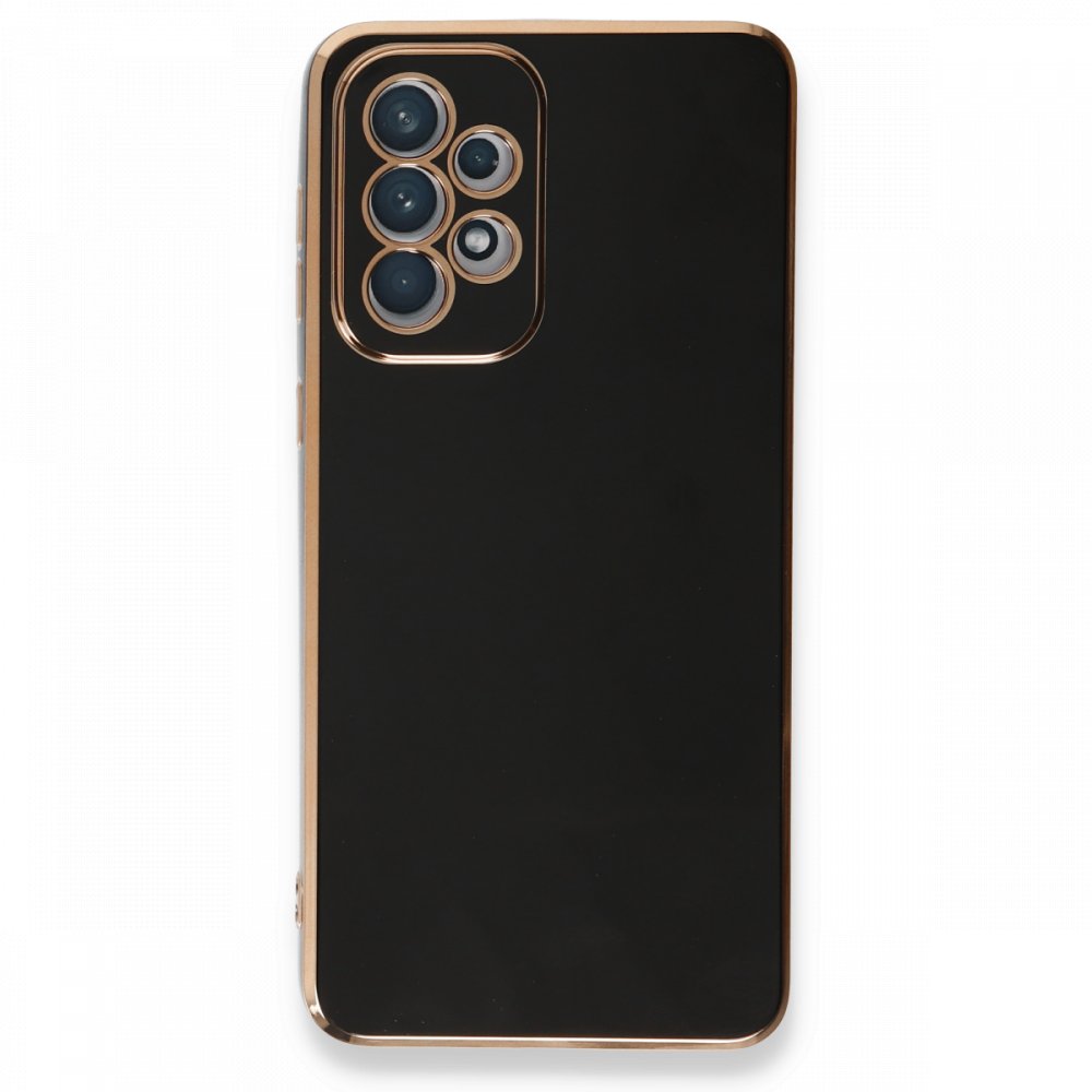  Samsung Galaxy A33 5G Kılıf Volet Silikon - Siyah