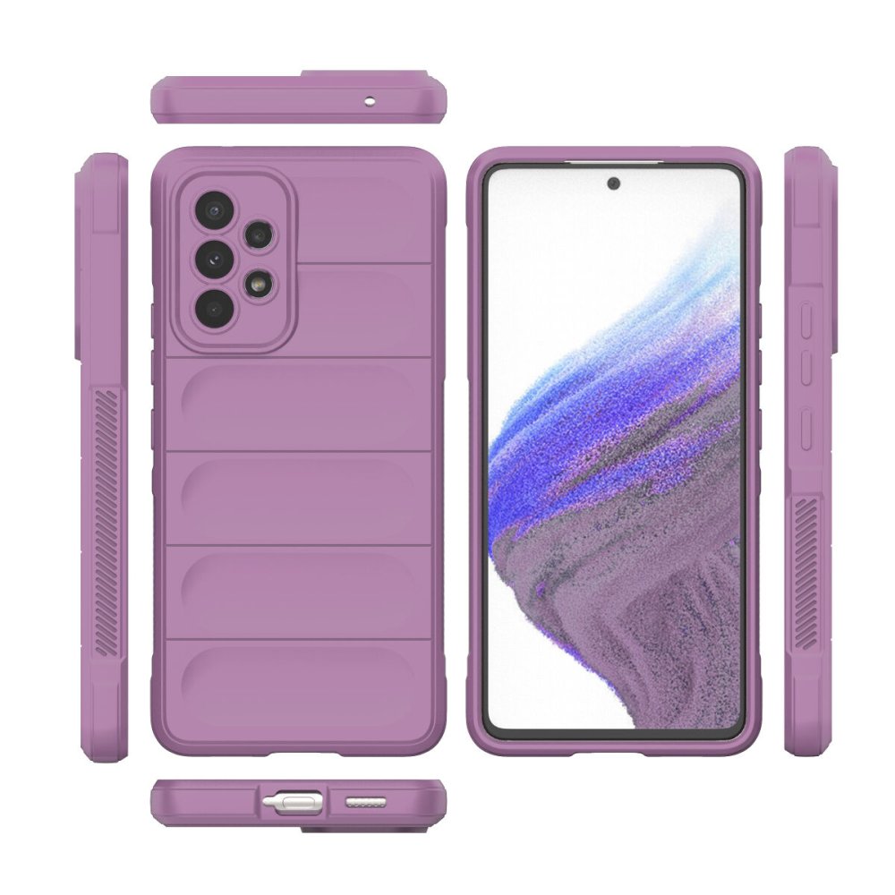  Samsung Galaxy A53 5G Kılıf Optimum Silikon - Mor