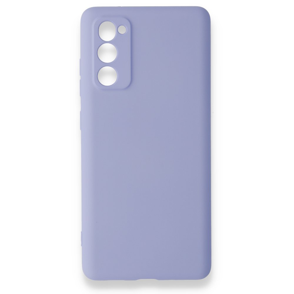  Samsung Galaxy S20 FE Kılıf Nano içi Kadife Silikon - Lila