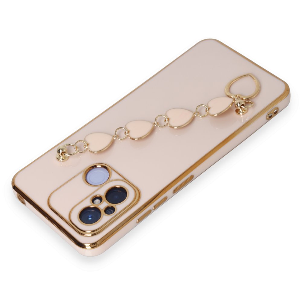 Redmi 12C Kılıf Esila Silikon - Pudra