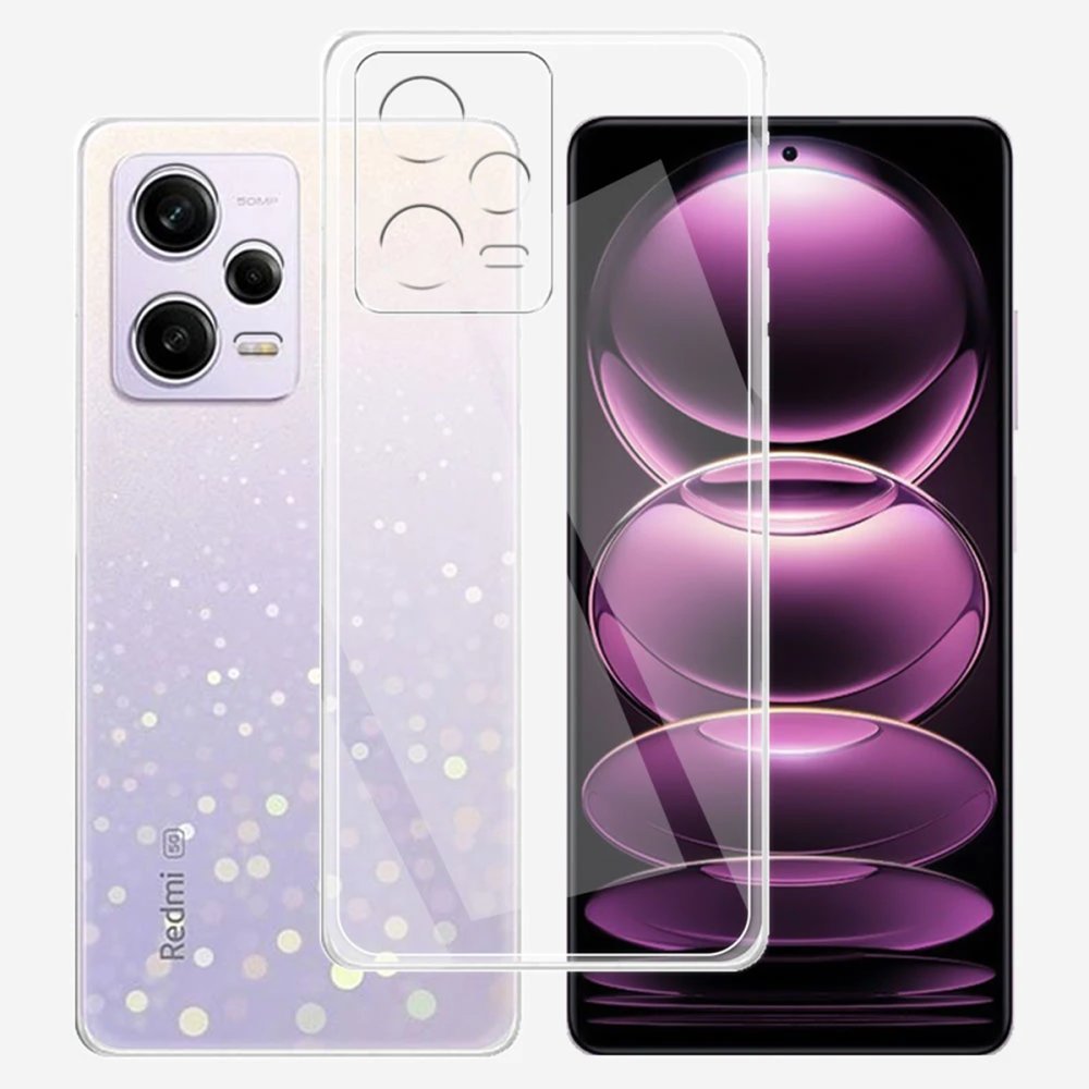  Xiaomi Poco X5 5G Kılıf Lüx Şeffaf Silikon