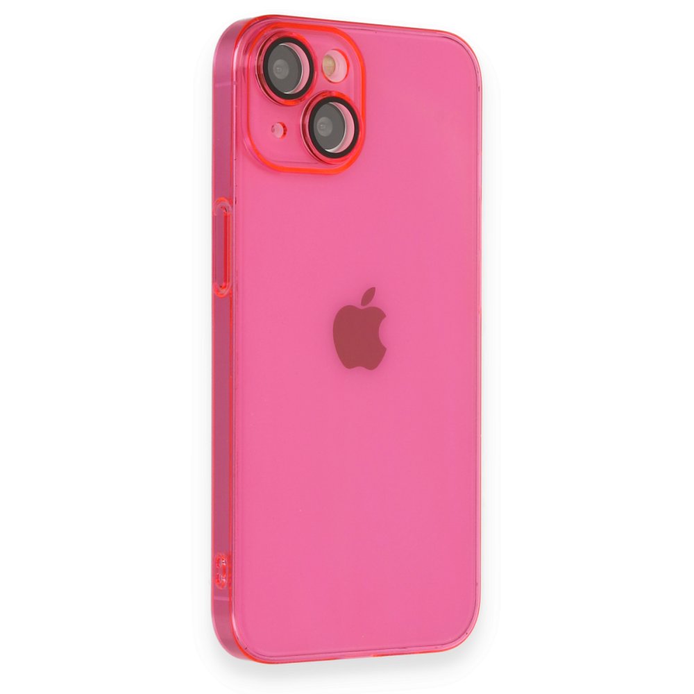 iPhone 13 Kılıf Armada Lensli Kapak - Pembe  iPhone 13 Kılıf Armada Lensli Kapak - Pembe