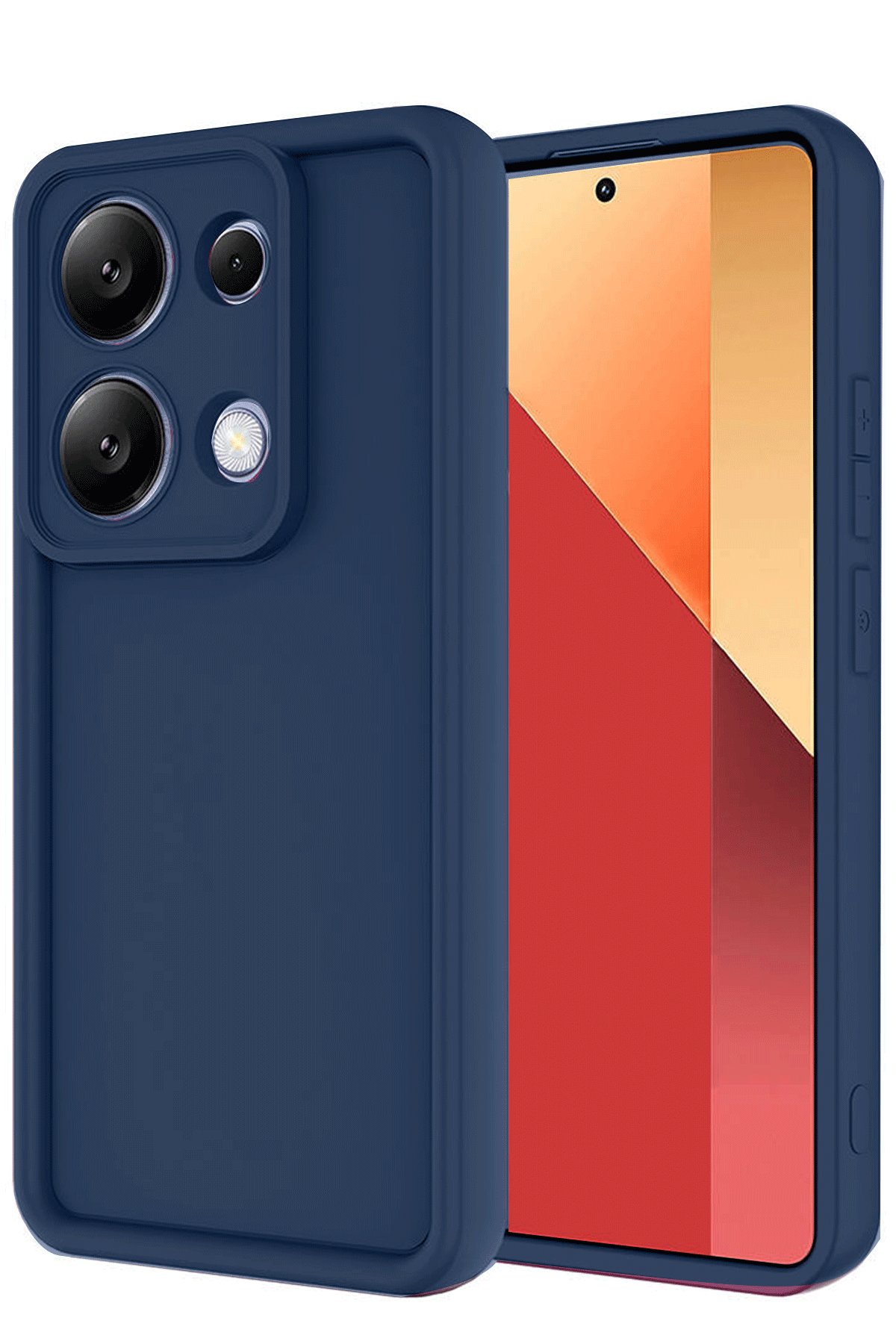 Redmi Note 13 Pro 4G Kılıf Viera Silikon - Lacivert Redmi Note 13 Pro 4G Kılıf Viera Silikon - Lacivert