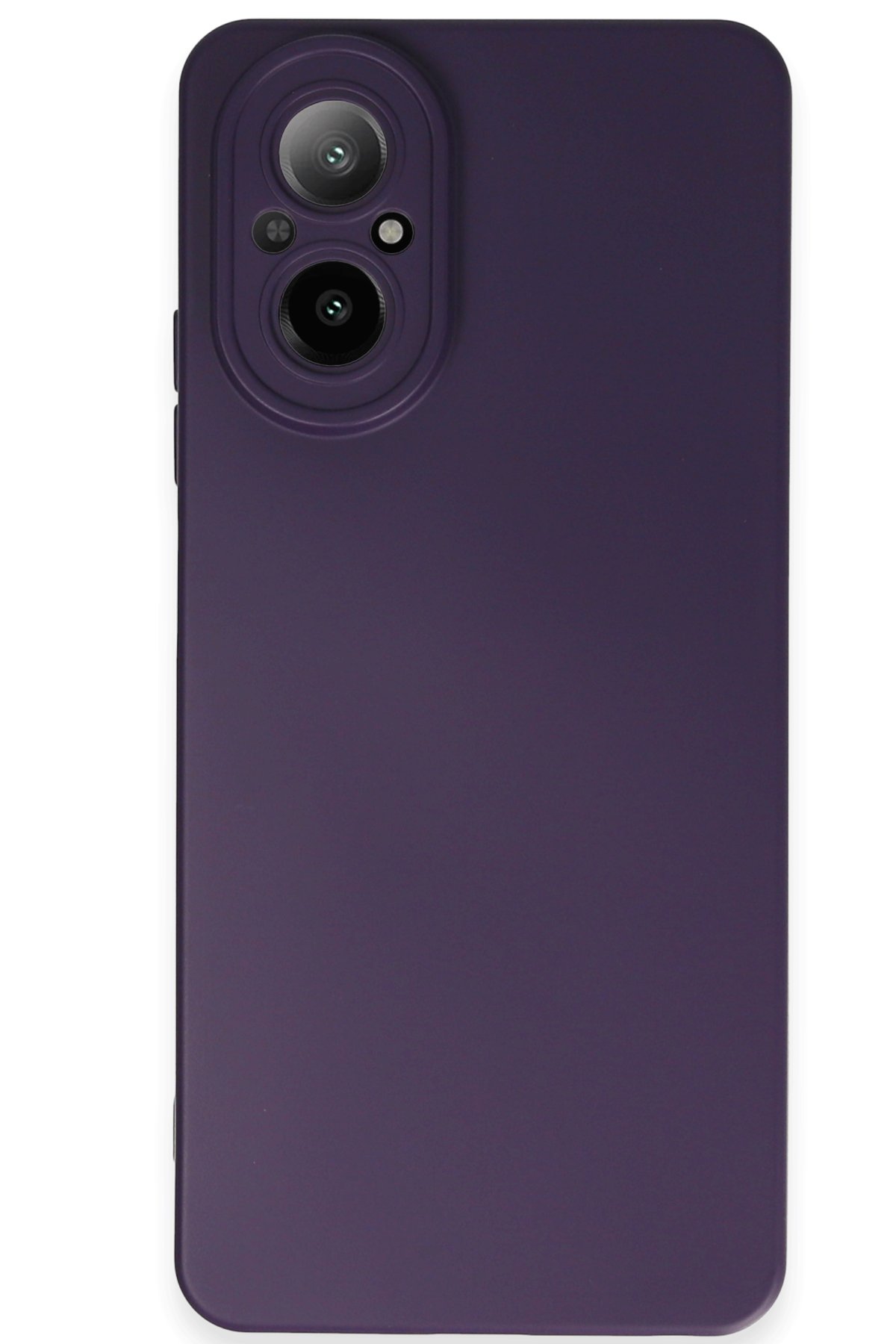 Realme 12 Lite Kılıf Nano içi Kadife Silikon - Mor  Realme 12 Lite Kılıf Nano içi Kadife Silikon - Mor