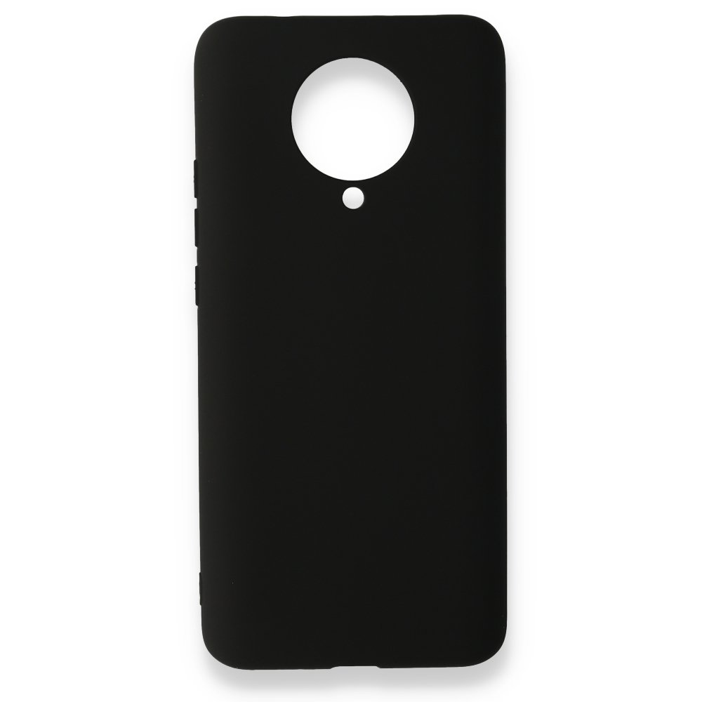 Xiaomi Pocophone F2 Pro Kılıf Nano içi Kadife Silikon - Siyah  Xiaomi Pocophone F2 Pro Kılıf Nano içi Kadife Silikon - Siyah