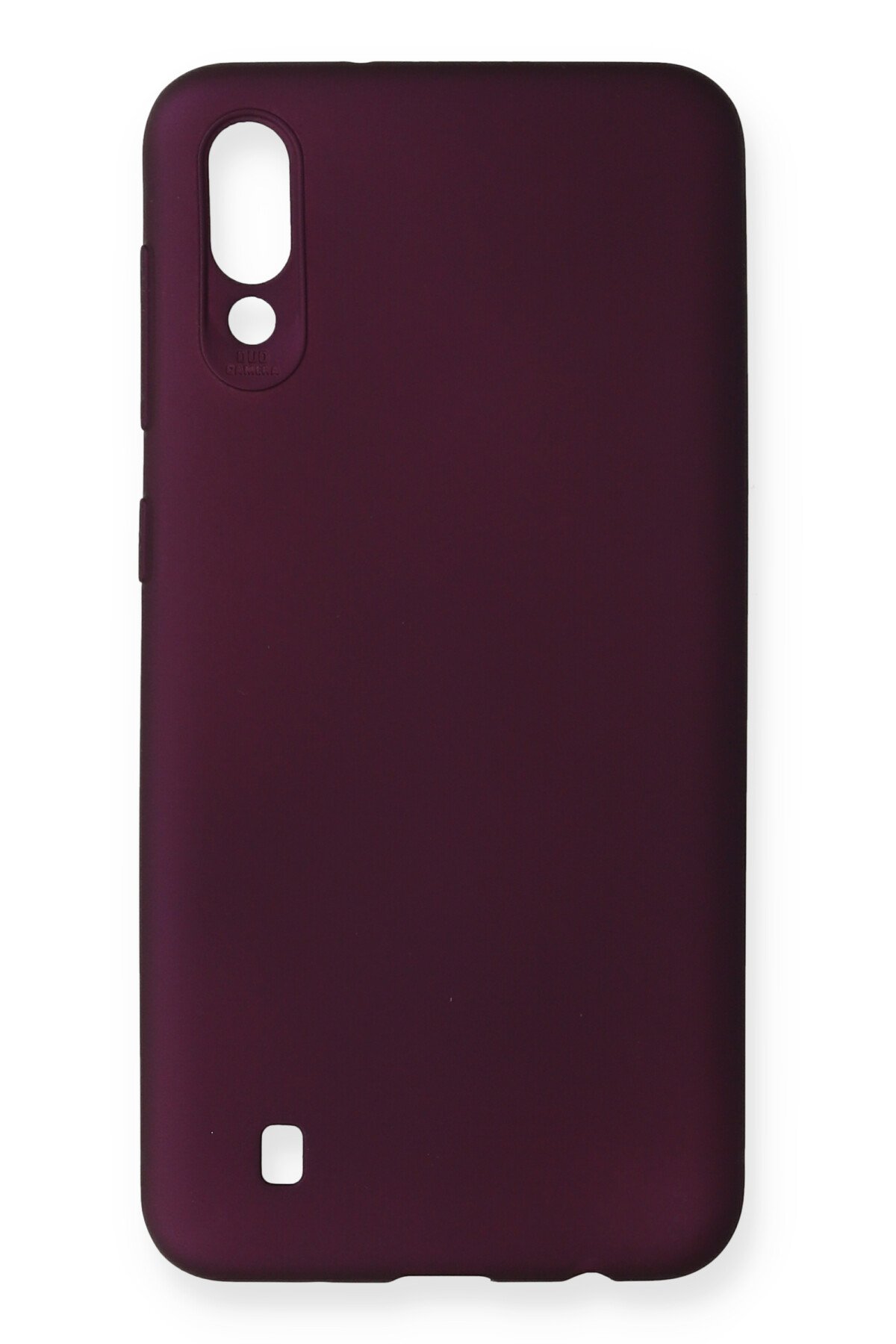  Samsung Galaxy M10 Kılıf First Silikon - Mürdüm