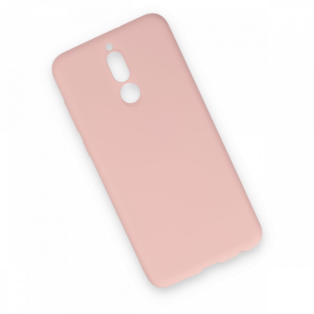 Huawei Mate 10 Lite Kılıf Nano içi Kadife Silikon - Pudra  Huawei Mate 10 Lite Kılıf Nano içi Kadife Silikon - Pudra