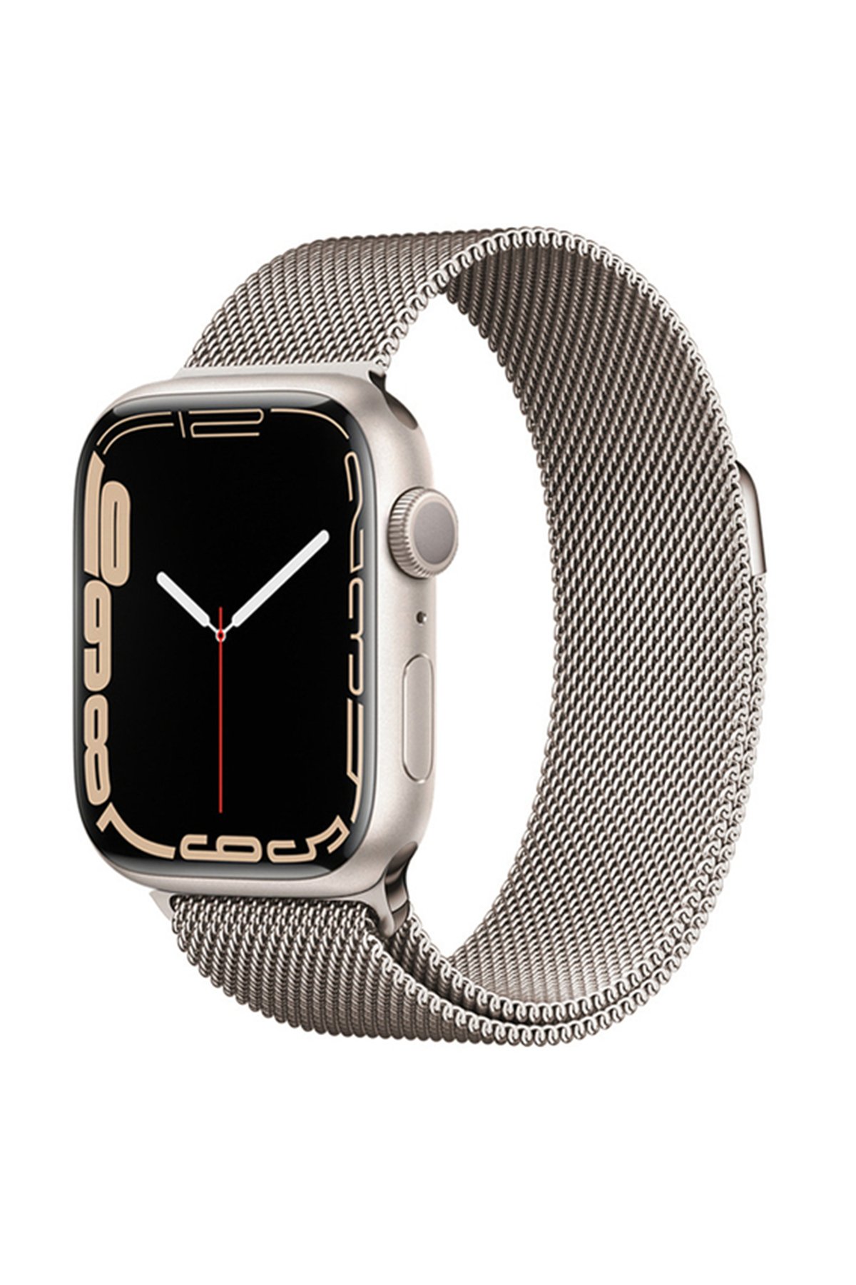  Apple Watch 38mm Metal Mıknatıslı Kordon - Gümüş