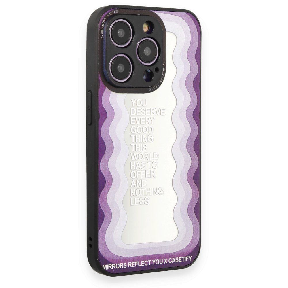  iPhone 12 Pro Max Kılıf Mirror Desenli Kapak - Mirror - 5