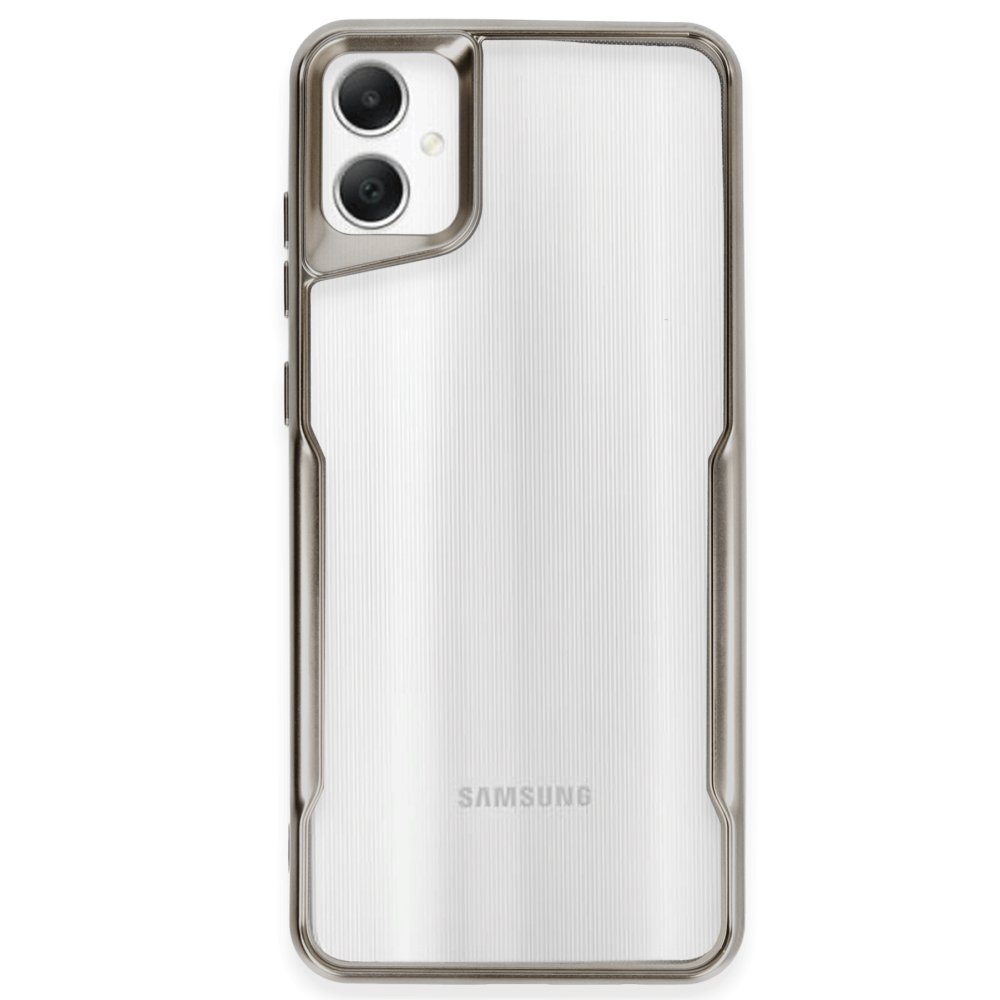  Samsung Galaxy A05 Kılıf Boyi Silikon Kapak - Titan Gri