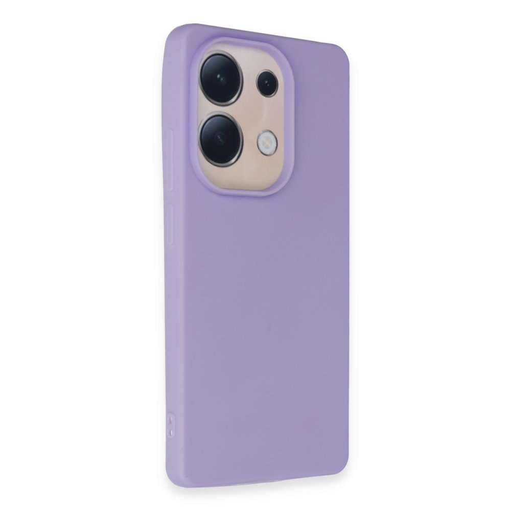 Redmi Note 13 4G Kılıf First Silikon - Lila
