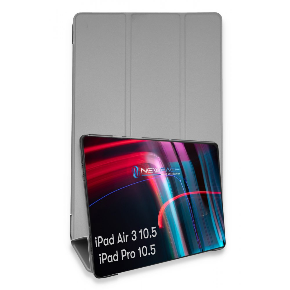 iPad Air 3 10.5 Kılıf Tablet Smart Kılıf - Gri iPad Air 3 10.5 Kılıf Tablet Smart Kılıf - Gri