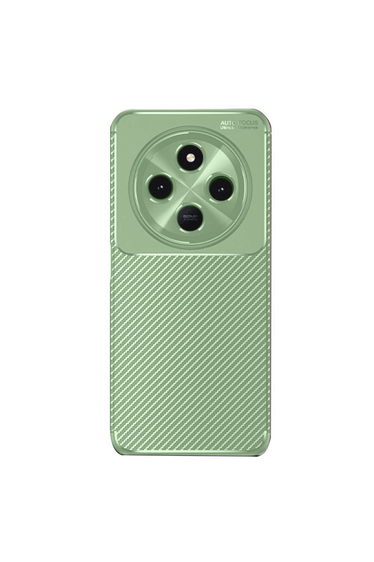 Redmi 14C Kılıf Auto Focus Karbon Kapak - Su Yeşili Redmi 14C Kılıf Auto Focus Karbon Kapak - Su Yeşili