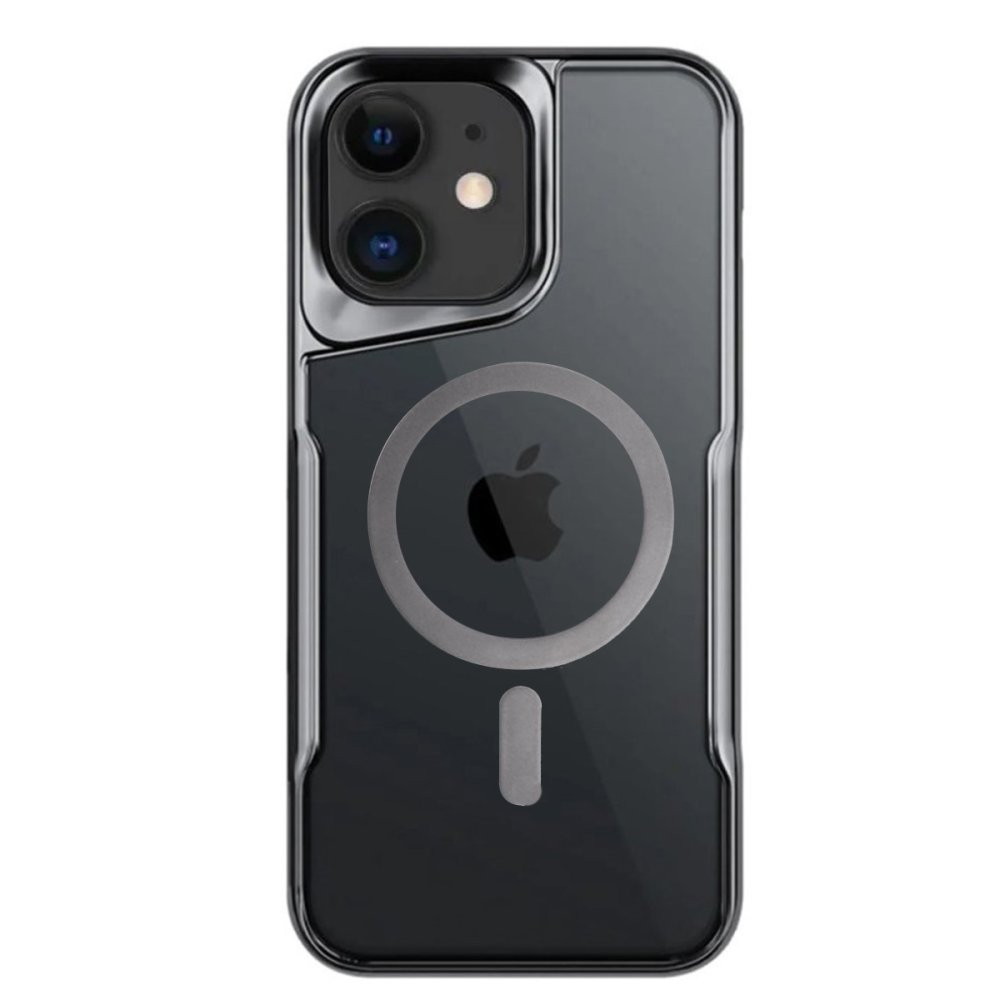  iPhone 11 Kılıf Boyi Magsafe Silikon Kapak - Titan Gri