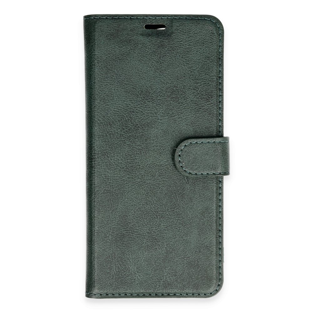 Xiaomi Poco M6 Pro 4G Kılıf Trend S Plus Kapaklı Kılıf - Yeşil  Xiaomi Poco M6 Pro 4G Kılıf Trend S Plus Kapaklı Kılıf - Yeşil