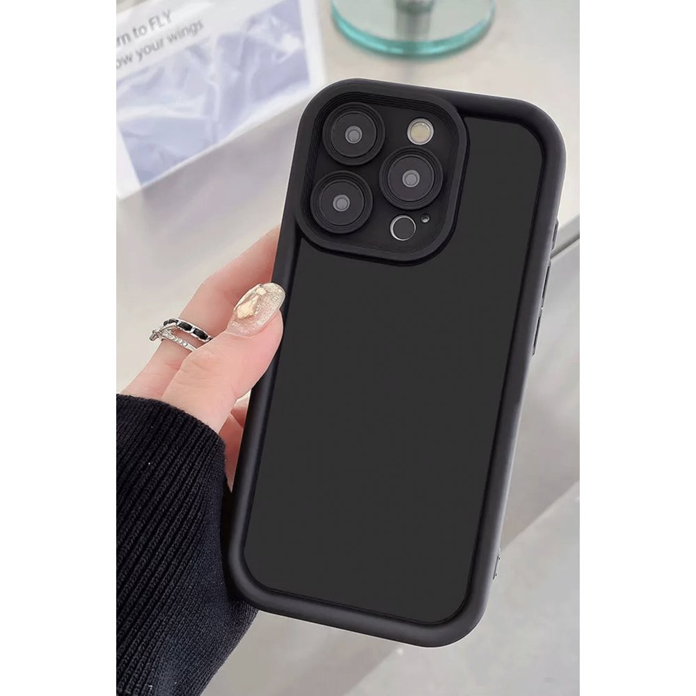  iPhone 16 Pro Kılıf Viera Silikon - Koyu Yeşil