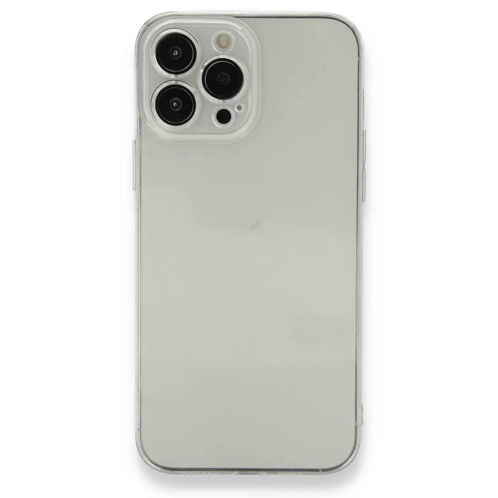  iPhone 13 Pro Kılıf Fly Lens Silikon - Şeffaf