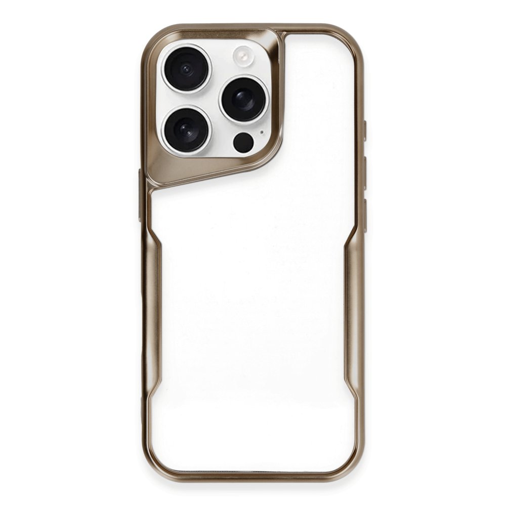  iPhone 16 Pro Kılıf Boyi Silikon Kapak - Desert