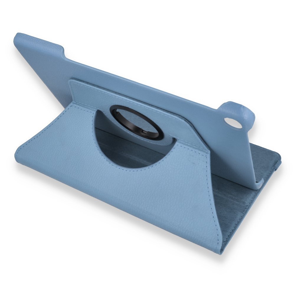  Lenovo Tab M10 TB328FU Kılıf 360 Tablet Deri Kılıf - Turkuaz