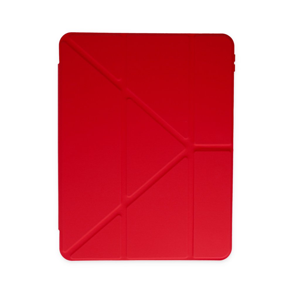 Redmi Pad SE Kılıf Kalemlikli Mars Tablet Kılıfı - Kırmızı