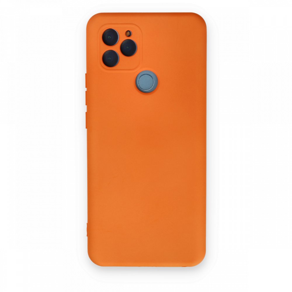  General Mobile GM 22 Kılıf Nano içi Kadife Silikon - Turuncu