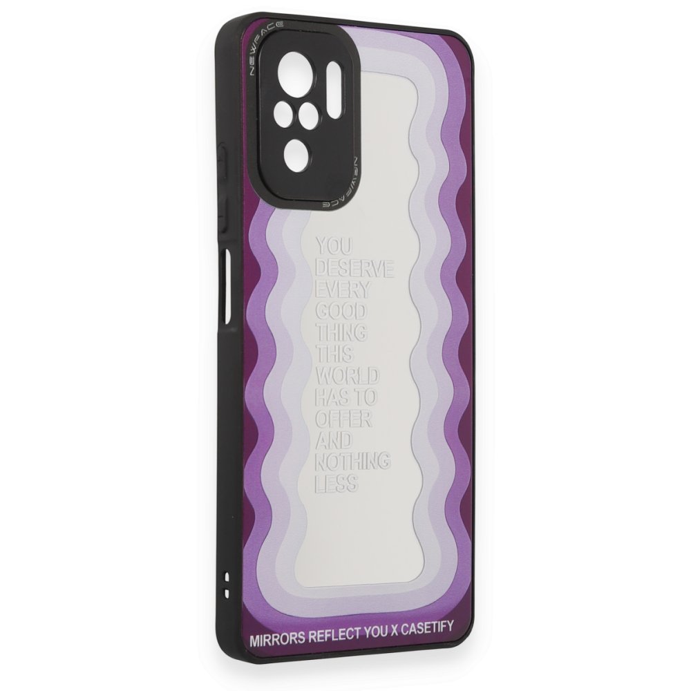 Redmi Note 10S Kılıf Mirror Desenli Kapak - Mirror - 5