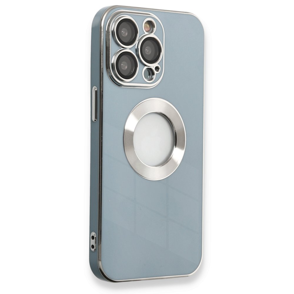  iPhone 14 Pro Max Kılıf Store Silikon - Sierra Blue