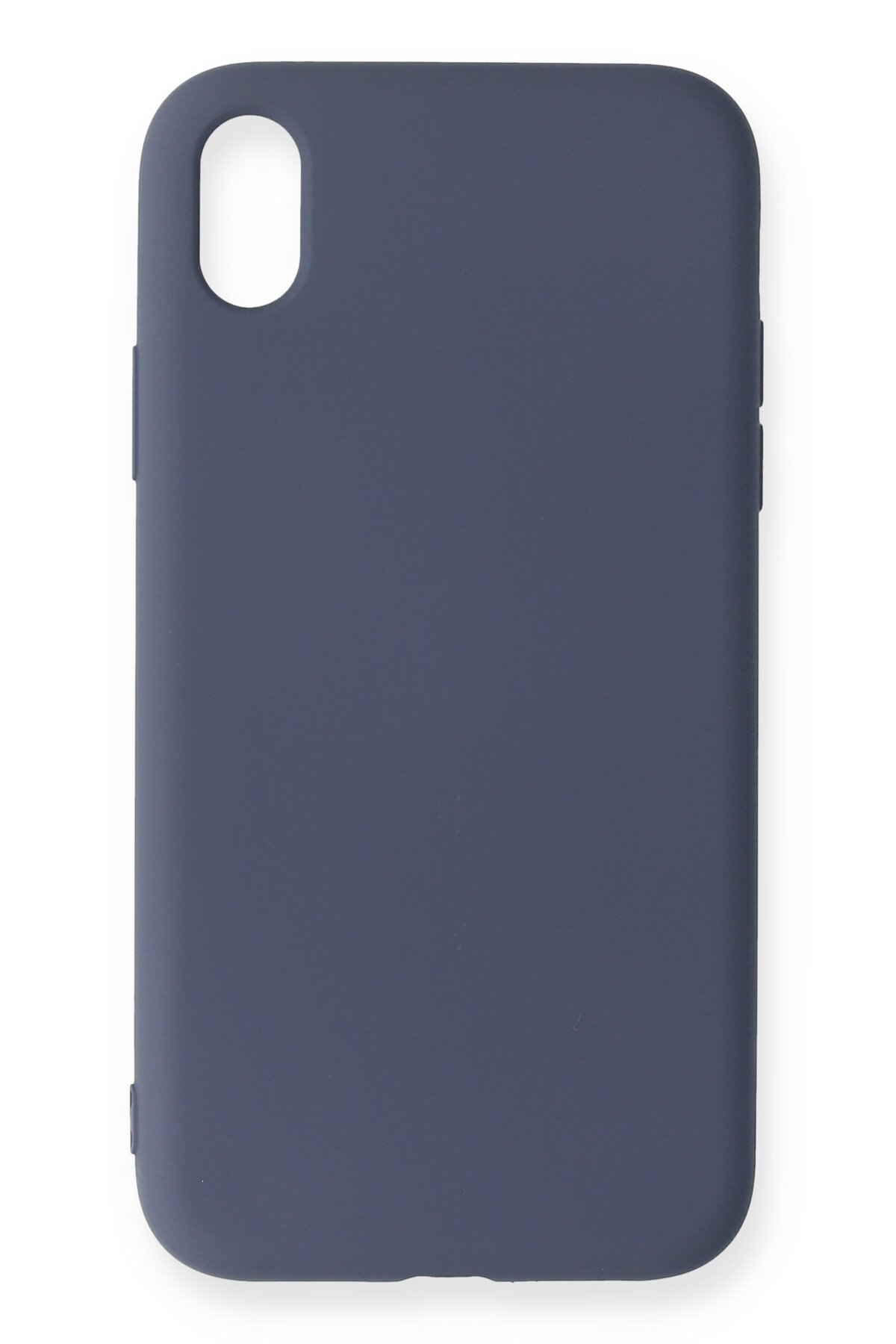  iPhone XR Kılıf Nano içi Kadife Silikon - Gri