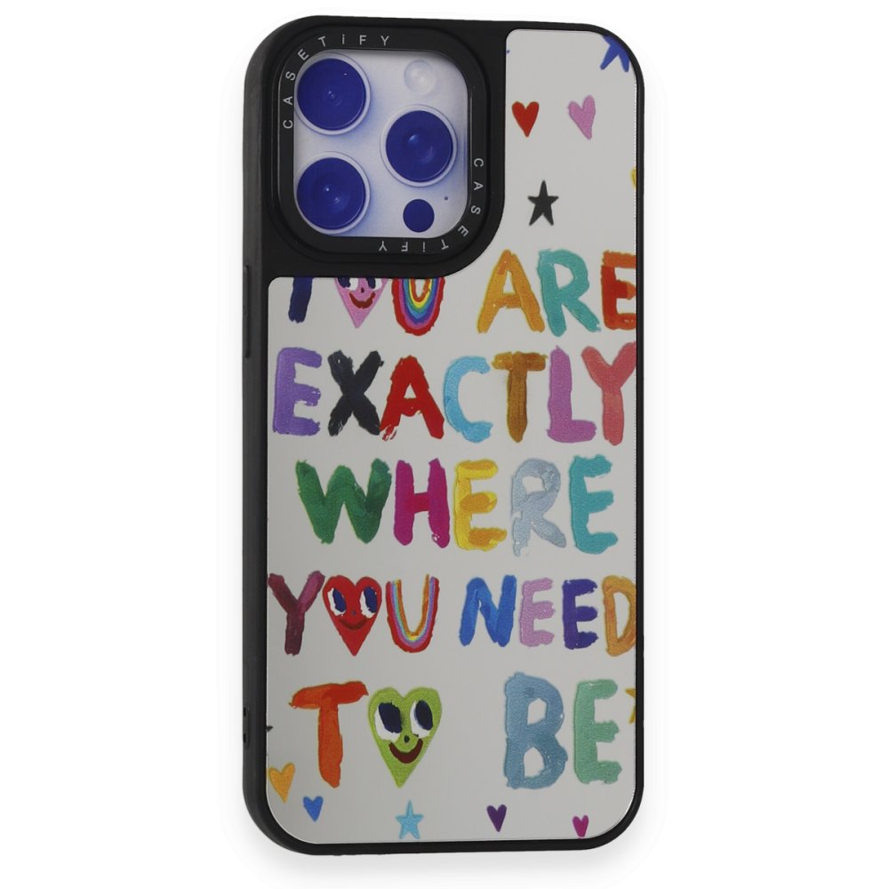  iPhone 15 Pro Max Kılıf Mirror Desenli Kapak - Mirror - 10