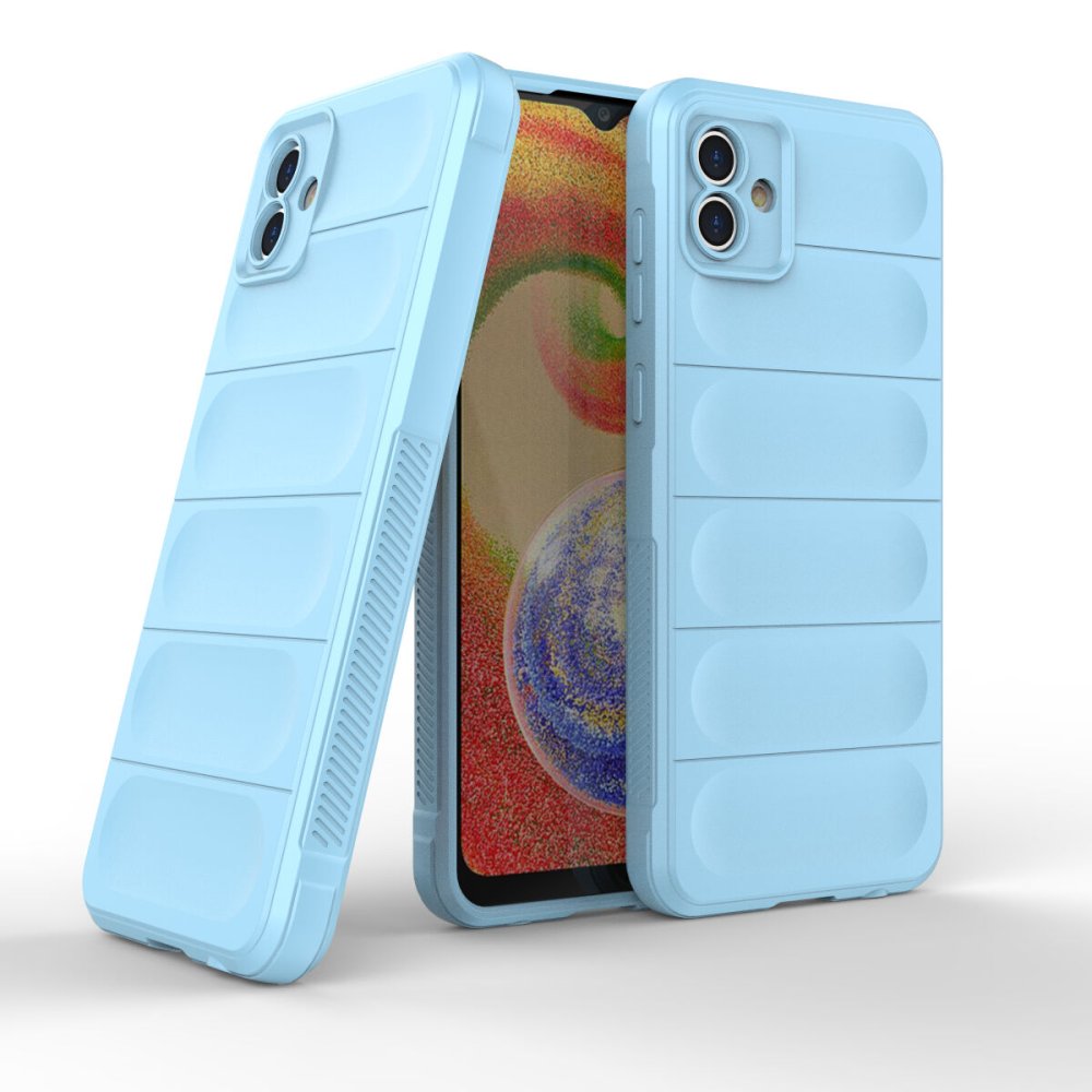  Samsung Galaxy A04 Kılıf Optimum Silikon - Sky Blue