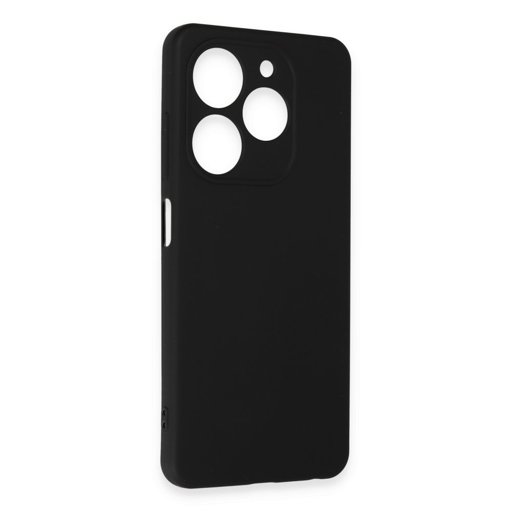 Tecno Spark 20C Kılıf First Silikon - Siyah Tecno Spark 20C Kılıf First Silikon - Siyah