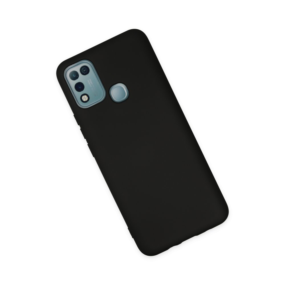İnfinix Hot 10 Play Kılıf Nano içi Kadife Silikon - Siyah İnfinix Hot 10 Play Kılıf Nano içi Kadife Silikon - Siyah