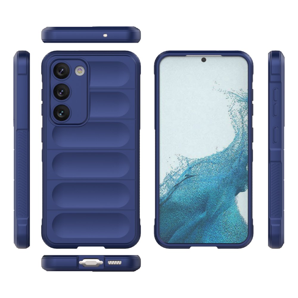  Samsung Galaxy S23 Plus Kılıf Optimum Silikon - Lacivert