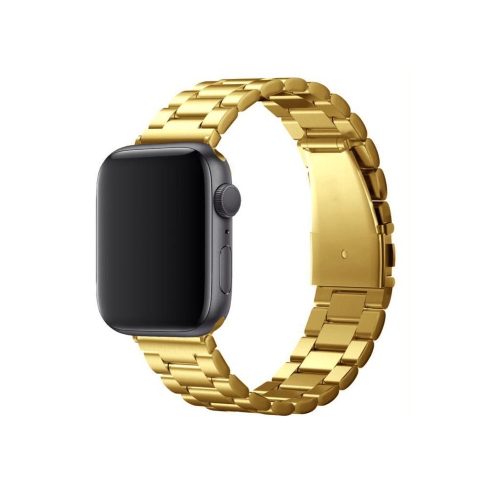  Apple Watch 42mm Metal Baklalı Kordon - Gold