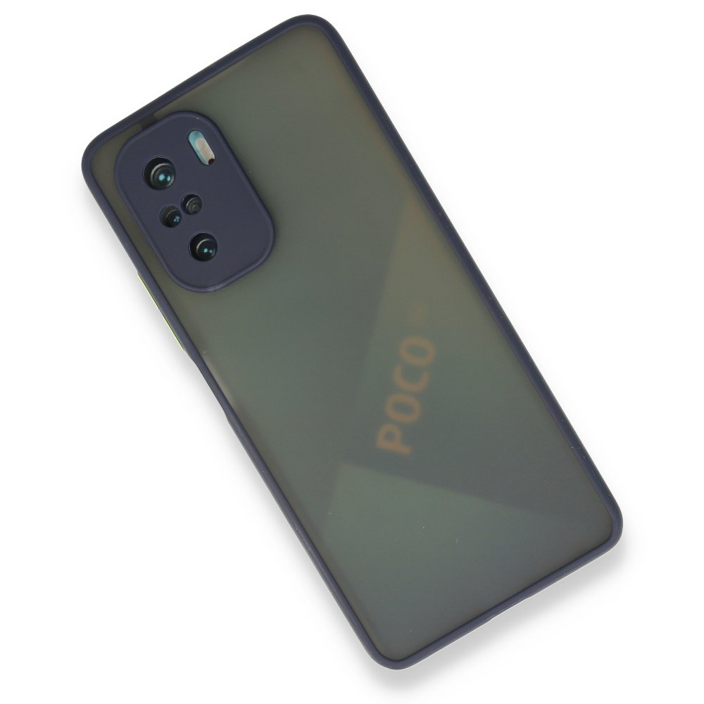  Xiaomi Mi 11i Kılıf Montreal Silikon Kapak - Lacivert