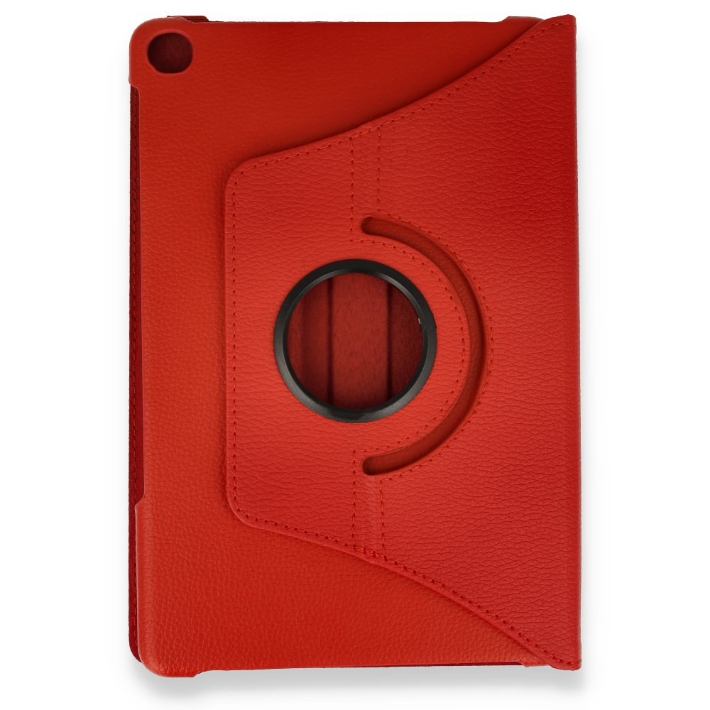 Huawei MatePad T10S 10.1 Kılıf 360 Tablet Deri Kılıf - Kırmızı Huawei MatePad T10S 10.1 Kılıf 360 Tablet Deri Kılıf - Kırmızı