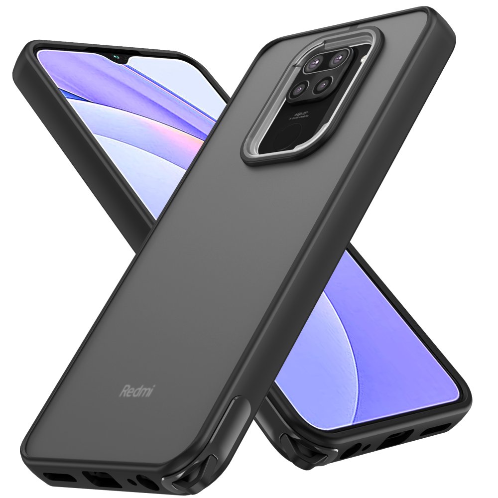 Redmi Note 9 Kılıf Elegant Kapak - Siyah