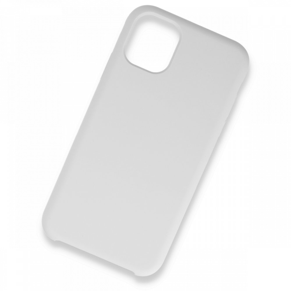  iPhone 11 Pro Max Kılıf Lansman Legant Silikon - Beyaz