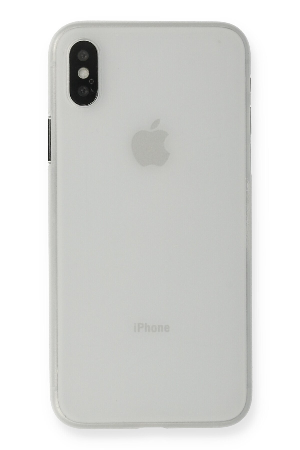  iPhone XS Max Kılıf PP Ultra İnce Kapak - Beyaz