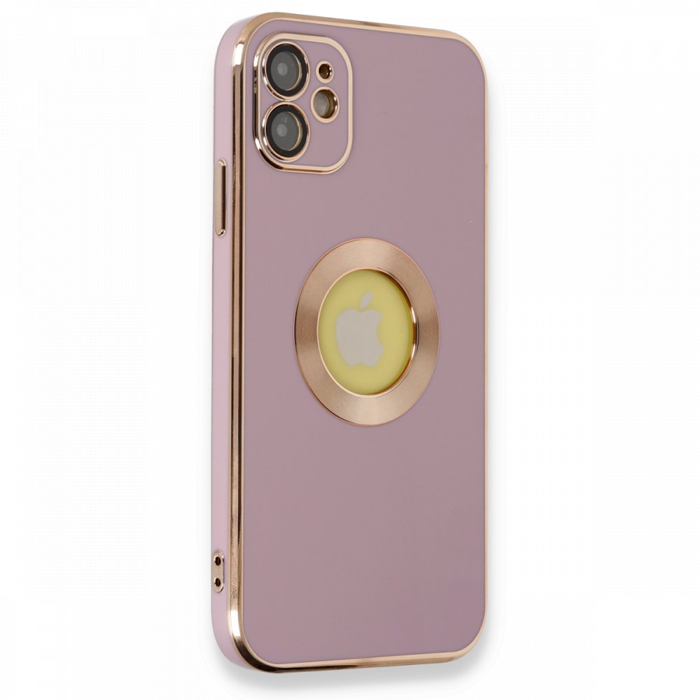  iPhone 12 Kılıf Store Silikon - Mor
