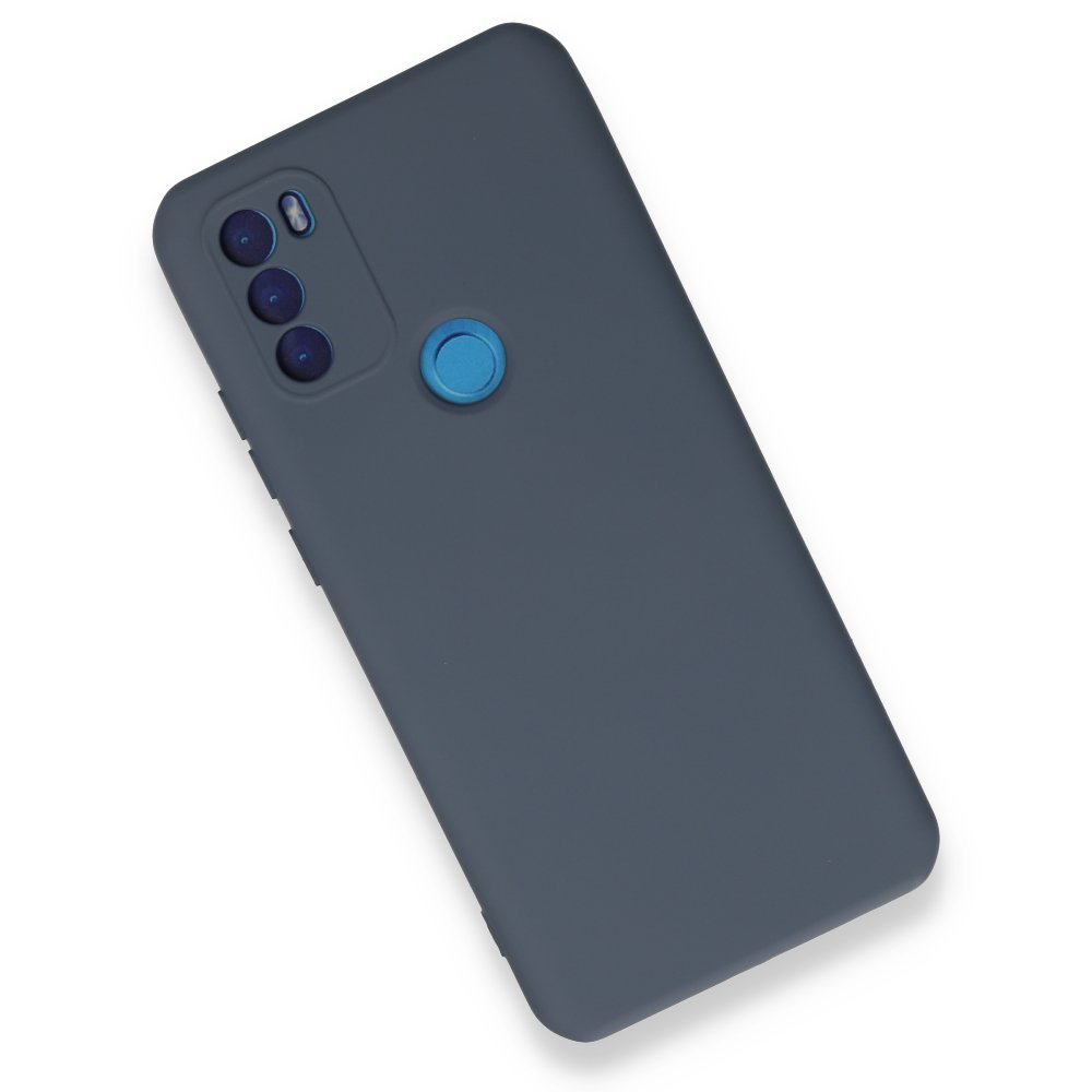  General Mobile GM 21 Plus Kılıf Nano içi Kadife Silikon - Gri