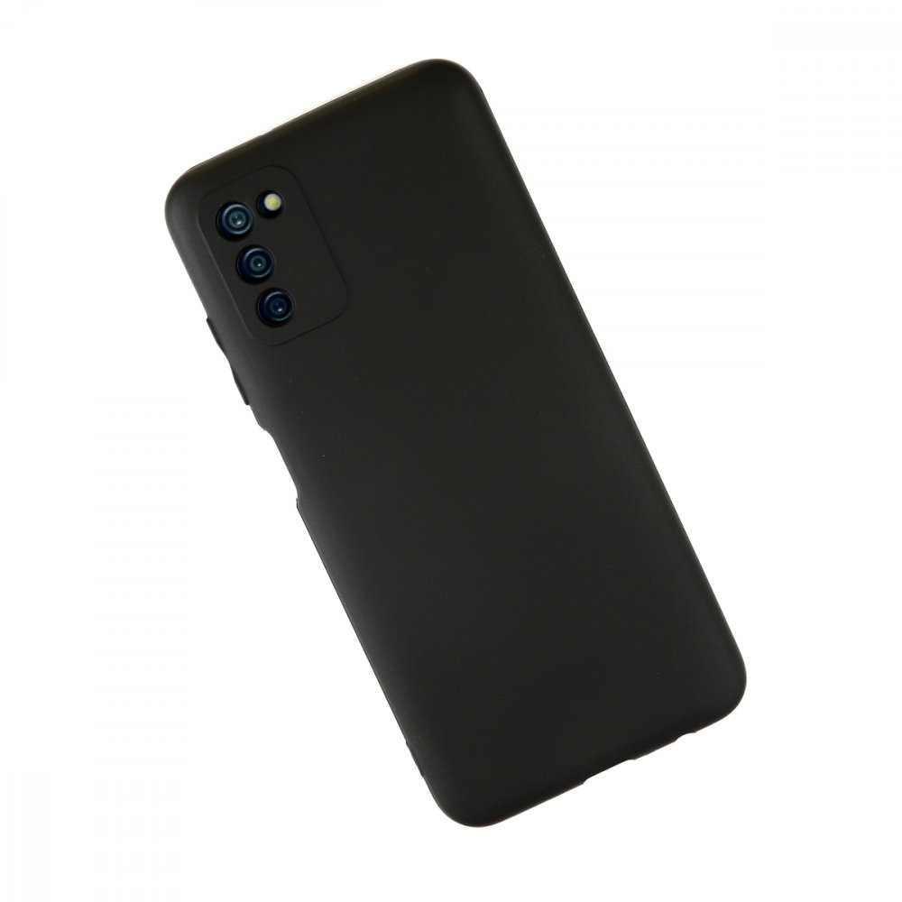  Samsung Galaxy A03S Kılıf First Silikon - Siyah